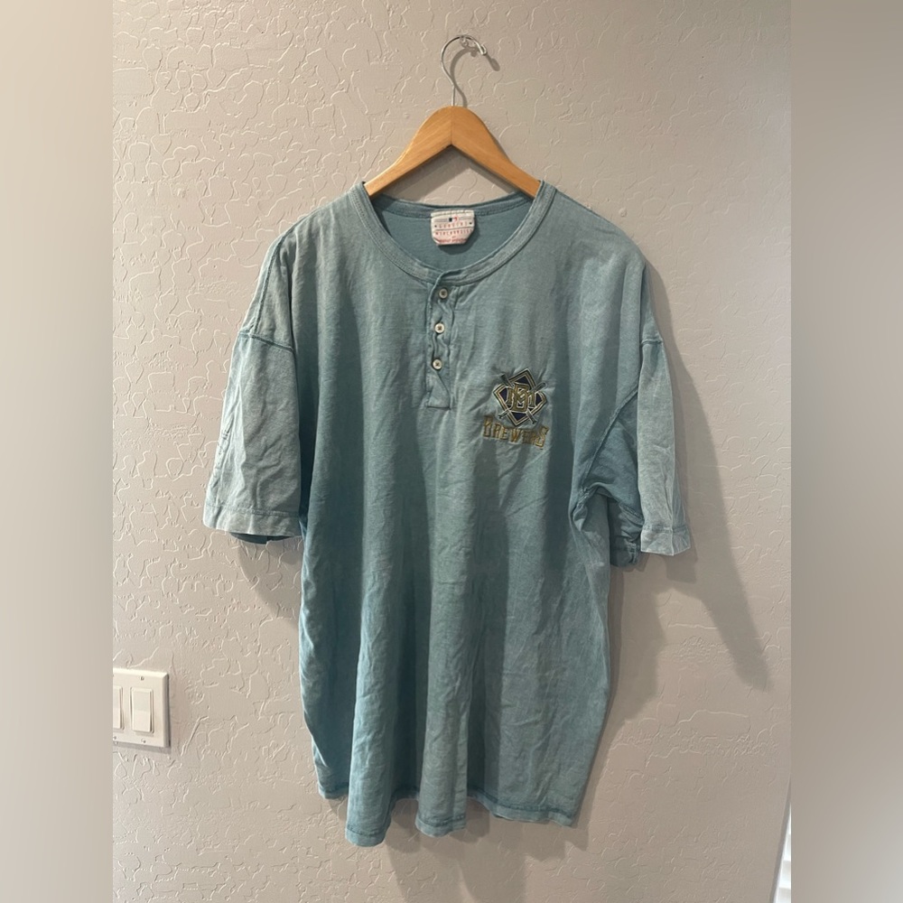 Vintage Sunburst MLB Milwaukee Brewers Shirt‎ Size XL